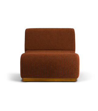 Modul Rotondo Brun Manchester i Chenille