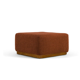 Modul Rotondo Puff Brun Manchester i Chenille