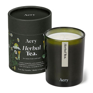 Scented Candle Herbal Tea - Chamomile, Lavender, Eucalyptus