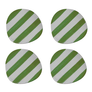 Coaster Striped Green
