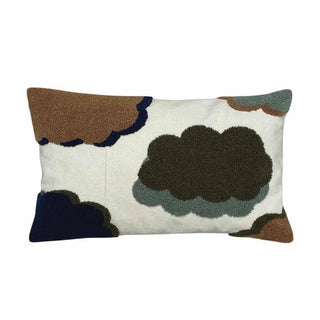 Cushion Cloud Green/Brown 30x50cm