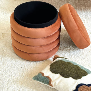 Cushion Cloud Green/Brown 30x50cm