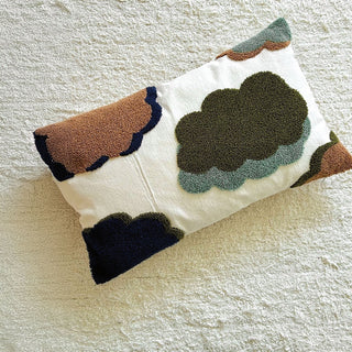 Cushion Cloud Green/Brown 30x50cm