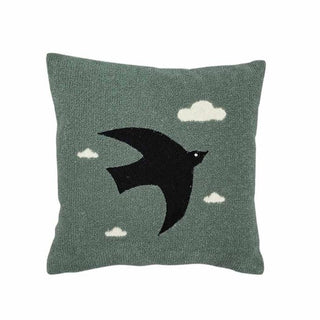 Cushion Blue Bird 40x40cm