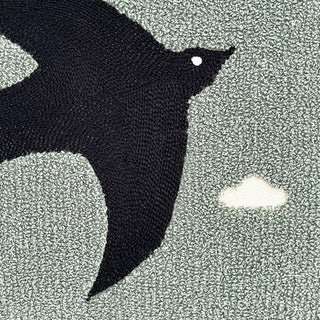 Cushion Blue Bird 40x40cm