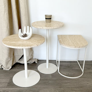 Sidobord Serenite Travertin