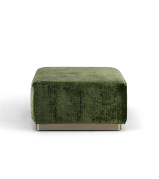Module Rotondo Pouffe Olive Green Corduroy
