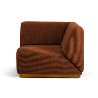 Modul Rotondo Hörn Brun Manchester i Chenille