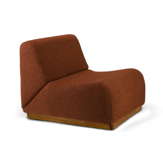 Modul Rotondo Brun Manchester i Chenille