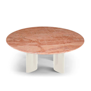 Soffbord Carlotta, Rosa Marmor