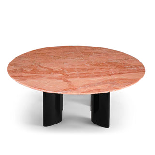 Soffbord Carlotta, Rosa Marmor
