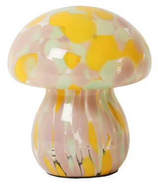 Lampa Mushy, Mushy, chips, rosa/grön/gul,