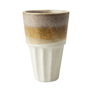 Kaffekopp Costa Elfenben/senapsgul