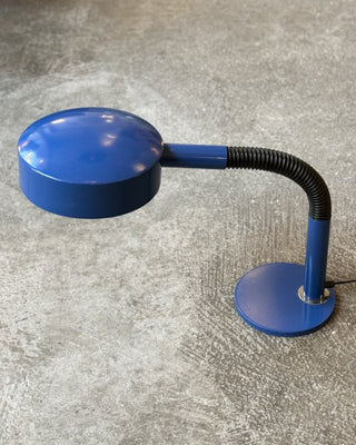 Skrivbordslampa Hala Zeist 1970-tal Blå