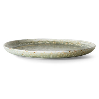 Chef ceramics: Dinner Plate, Rustic Green