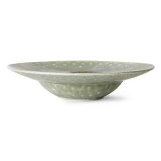 Chef ceramics: Pasta Plate, Rustic Green