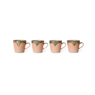 70s ceramics: Americano mug Blossom