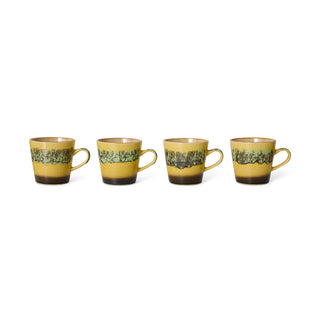 70s ceramics: Americano mug Kelp