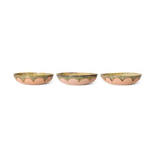 70s ceramics: Salad bowl Sunflower