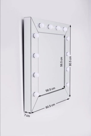 Spegel Make Up 81cm