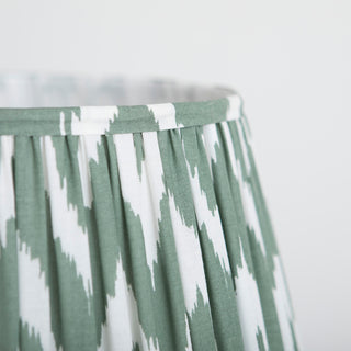 Lampskärm Ikat 40cm - Grön