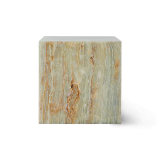 Side table Onyx marble block 
