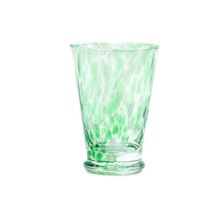 Dricksglas Murano Mörkgrön