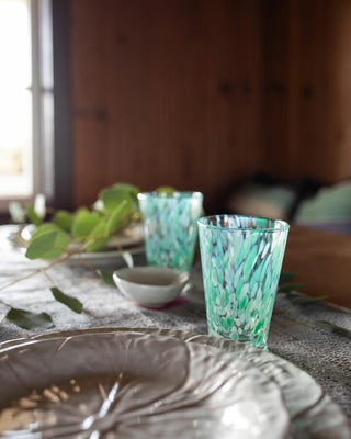 Drinking glass Murano Light green
