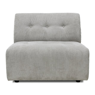 vint couch: element middle, corduroy rib, cream