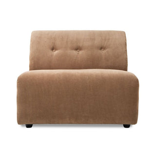 vintage couch: element middle, corduroy rib, brown