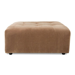 vint couch: element stool, corduroy rib, brown