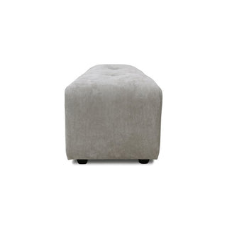 vint couch: element stool small, corduroy rib, cream