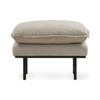 retro sofa: stool, wafer, cream