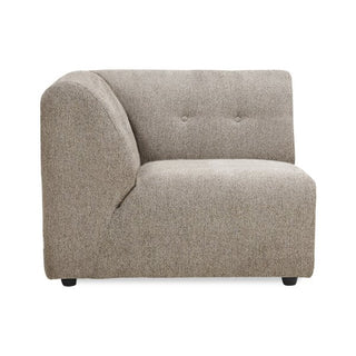 vintage couch: element left, sneak, beige
