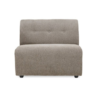 vint couch: element middle, sneak, beige