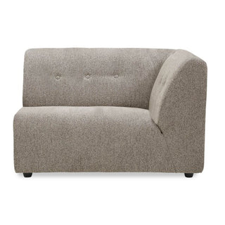 vint couch: element right 1.5-seat, sneak, beige