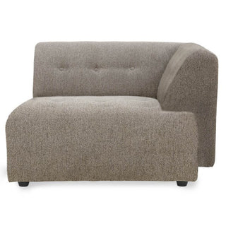vint couch: element right divan, sneak, beige