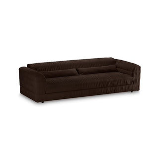Club Couch: Royal Velvet, Espresso 