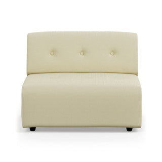 Vint Couch: element middle, corduroy rib, hay