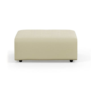 vint couch: element stool, corduroy rib, hay