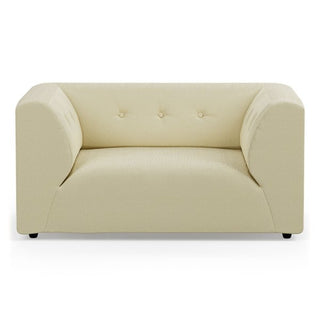 vint couch: element loveseat, corduroy rib, hay