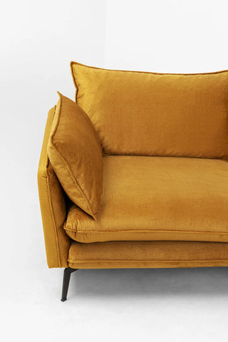 Sofa Monza Right Velvet Curry
