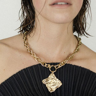 Halsband Arlette, 24K Guldplätering