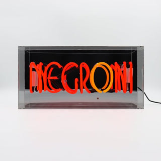 Neonlampa Box 'Negroni'