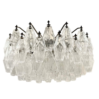 Vintage Murano Chandelier Poliedri Carlo Scarpa