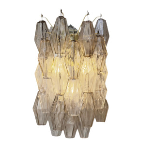Pair of Poliedri Wall Lamps by Carlo Scarpa 1960s
