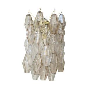 Pair of Poliedri Wall Lamps by Carlo Scarpa 1960s