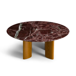 Soffbord Carlotta, Röd Marmor