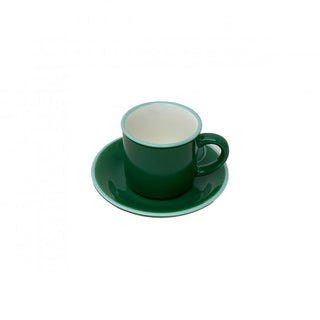 Espressokopp m. fat Grön