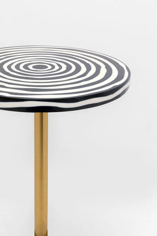 Side Table Domero Swirl M
